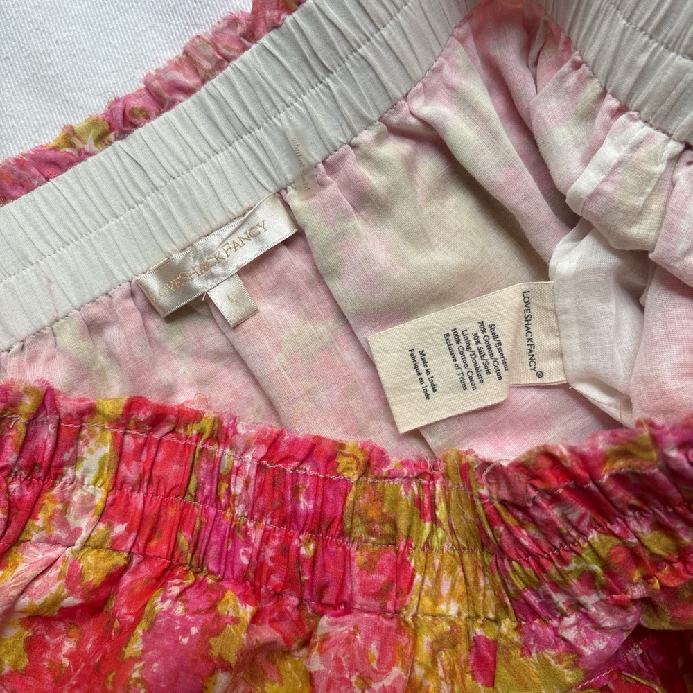 LoveShackFancy Ruffle Mini Skirt - Picture 6 of 7